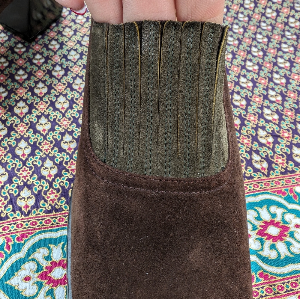Salvatore Ferragamo Chunky Suede Loafer - Picture 2 of 9